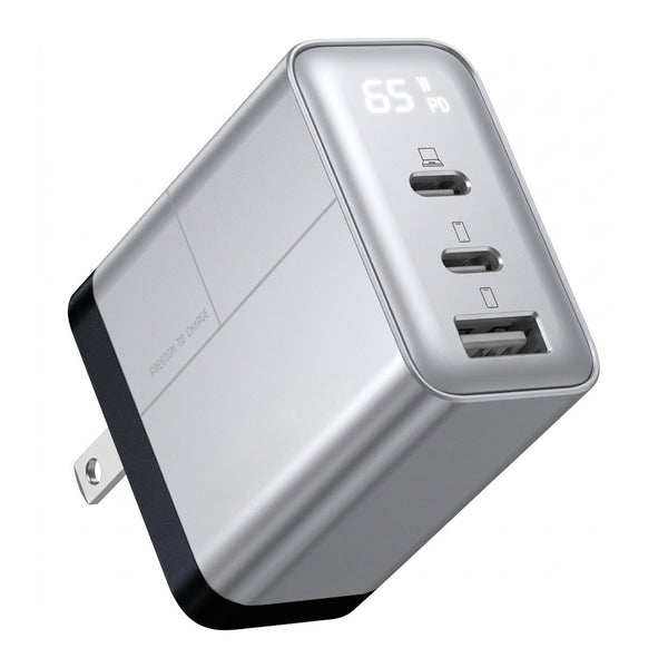 ZEN シリーズ K39(65W GaN急速充電器)シルバー